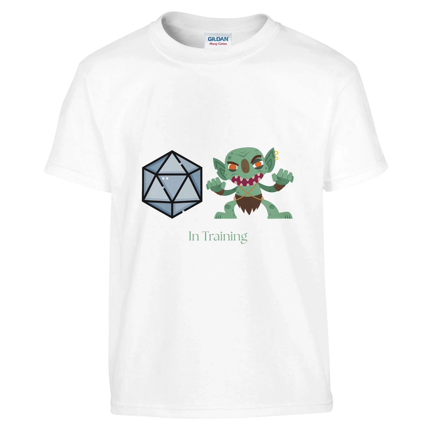 Dice Goblin kids t-shirt - gaming apparel for young tabletop enthusiasts