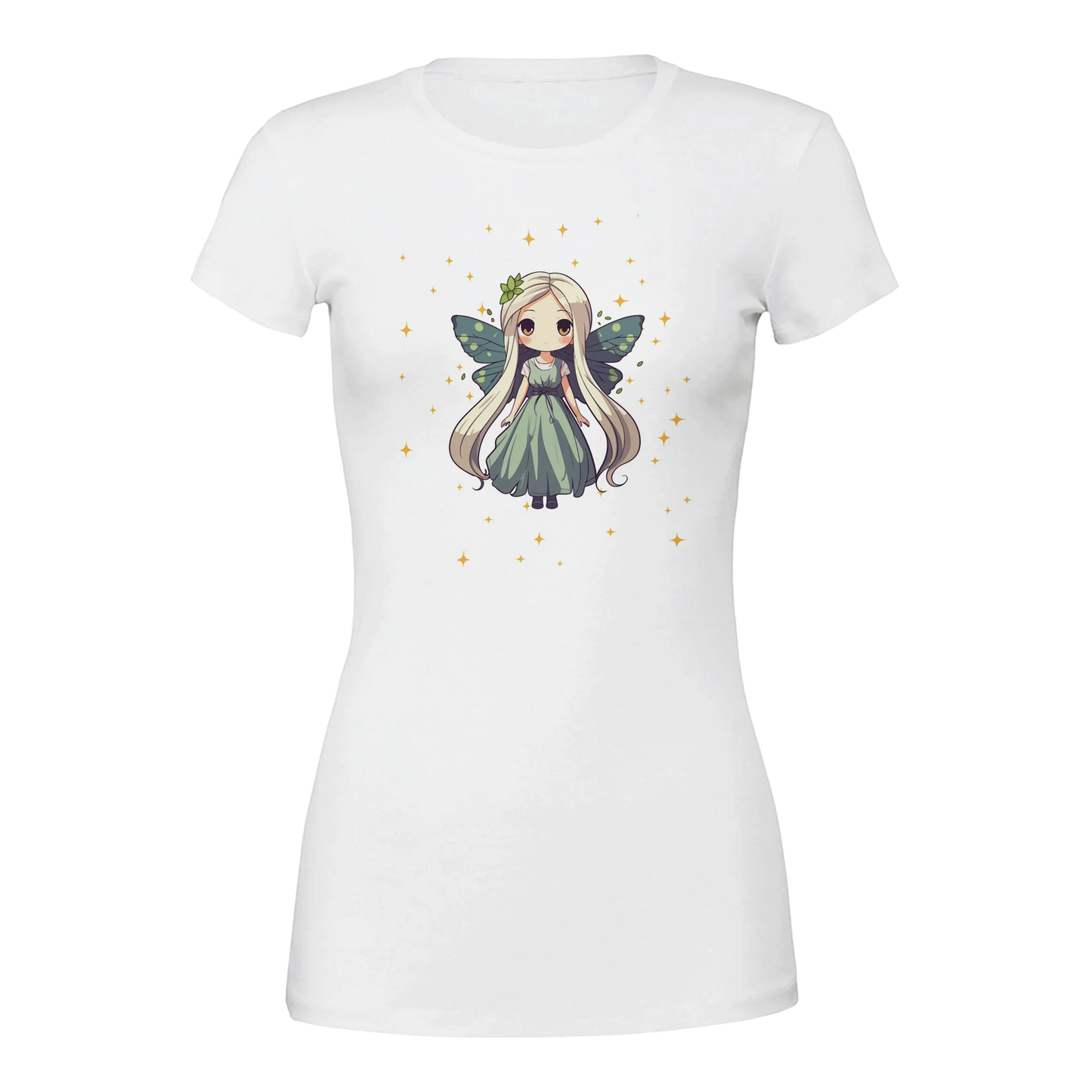 Fairy Princess women's t-shirt - Tiny Wings Big Energy chibi fairy design