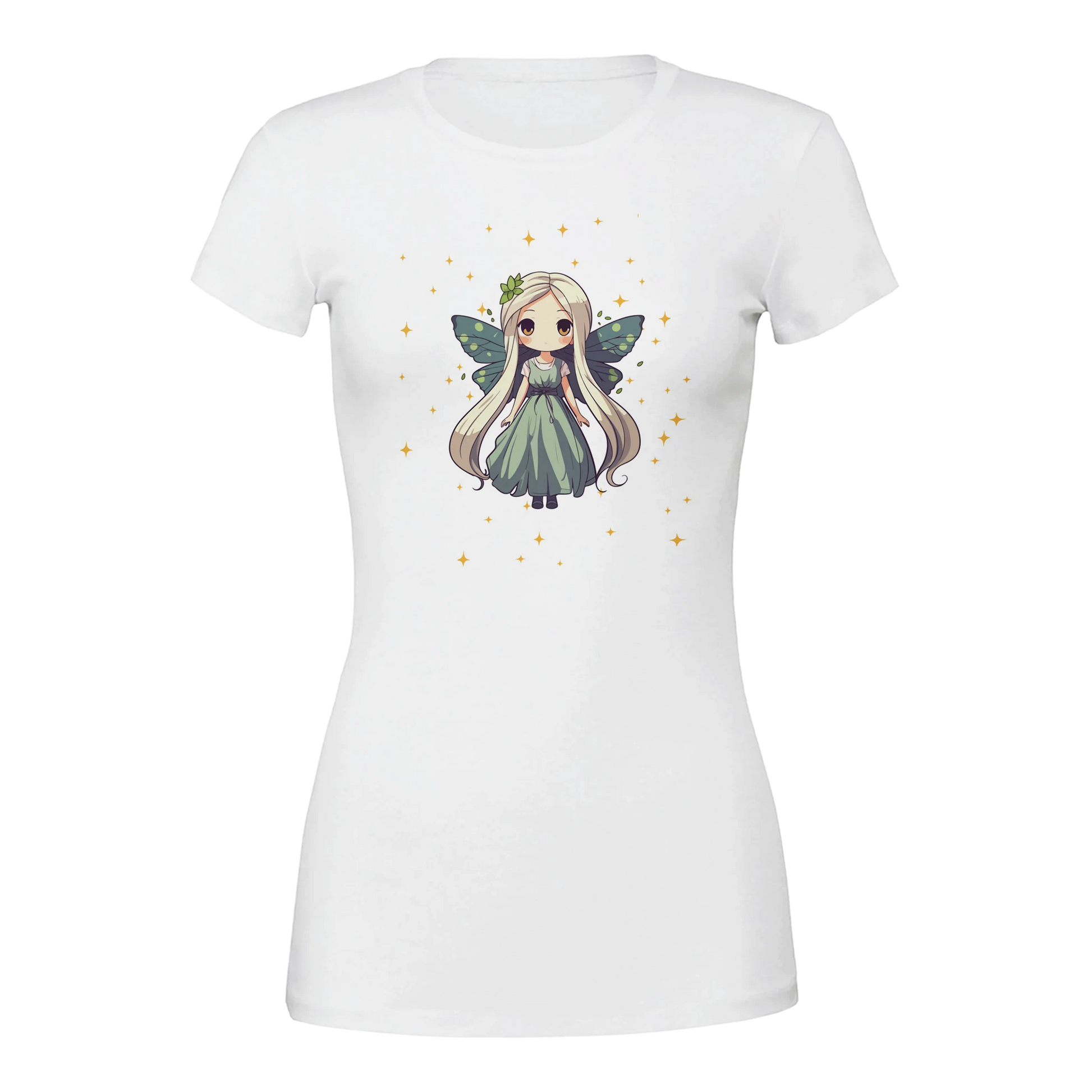 Fairy Princess women's t-shirt - Tiny Wings Big Energy chibi fairy design