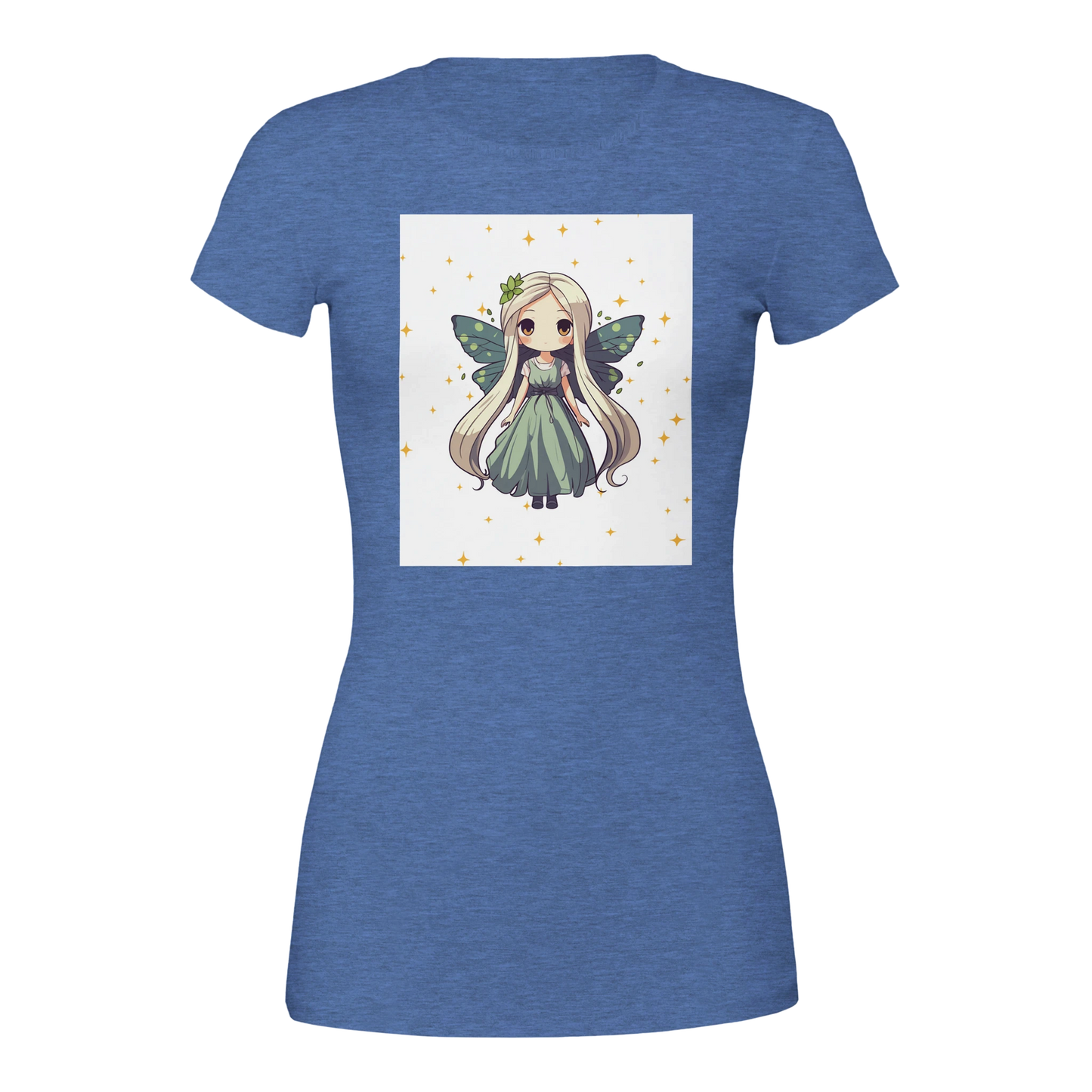 Fairy Princess women's t-shirt - Tiny Wings Big Energy chibi fairy design
