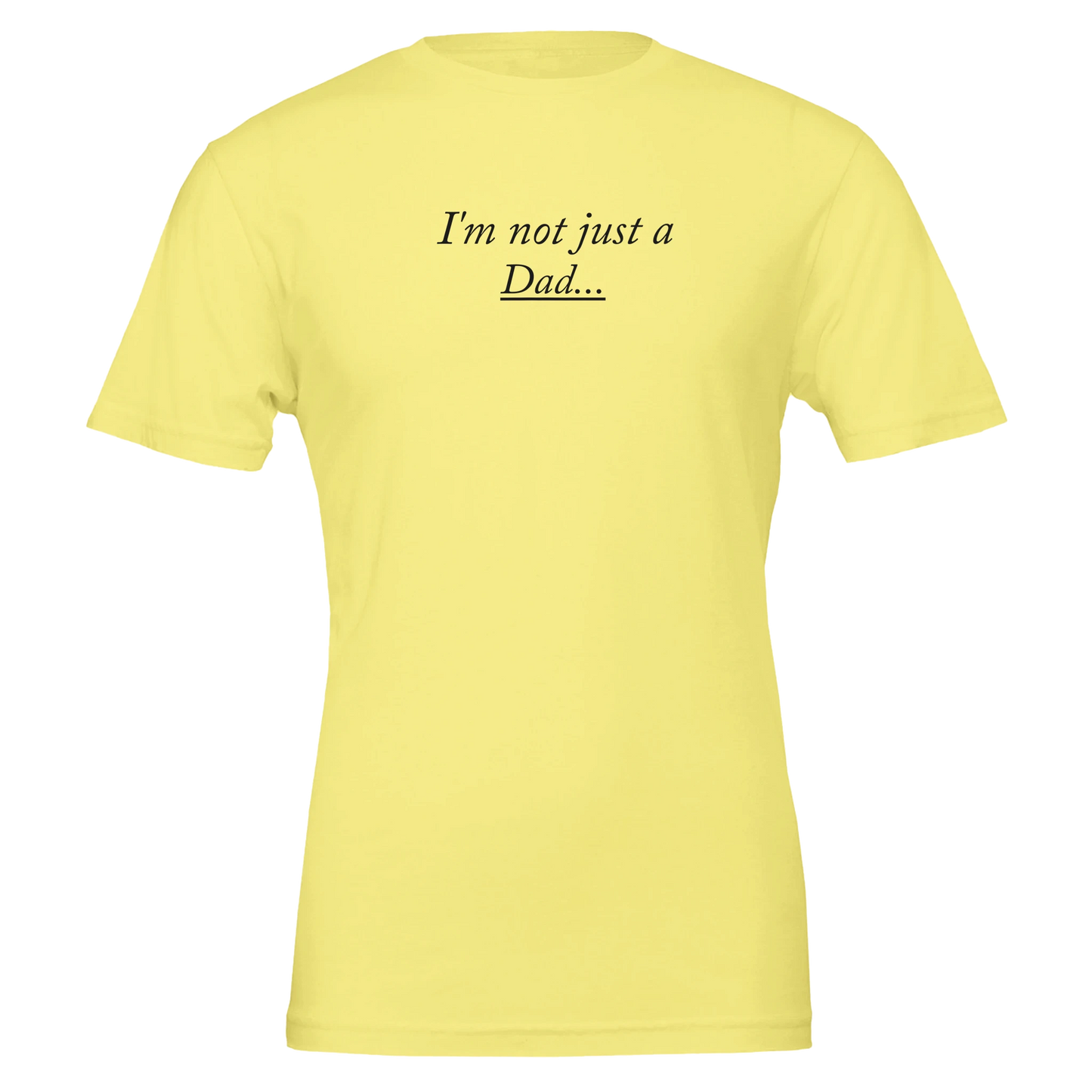 Comfortable shirt featuring 'Dice Goblin Dad' text design with gaming dice graphics, perfect for tabletop gaming fathers and RPG enthusiasts.