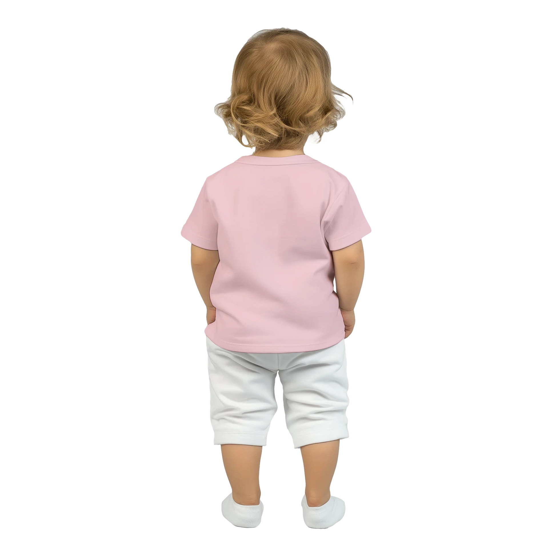 Baby-Barian Girl short sleeve tshirt featuring cute gaming barbarian character design for infants