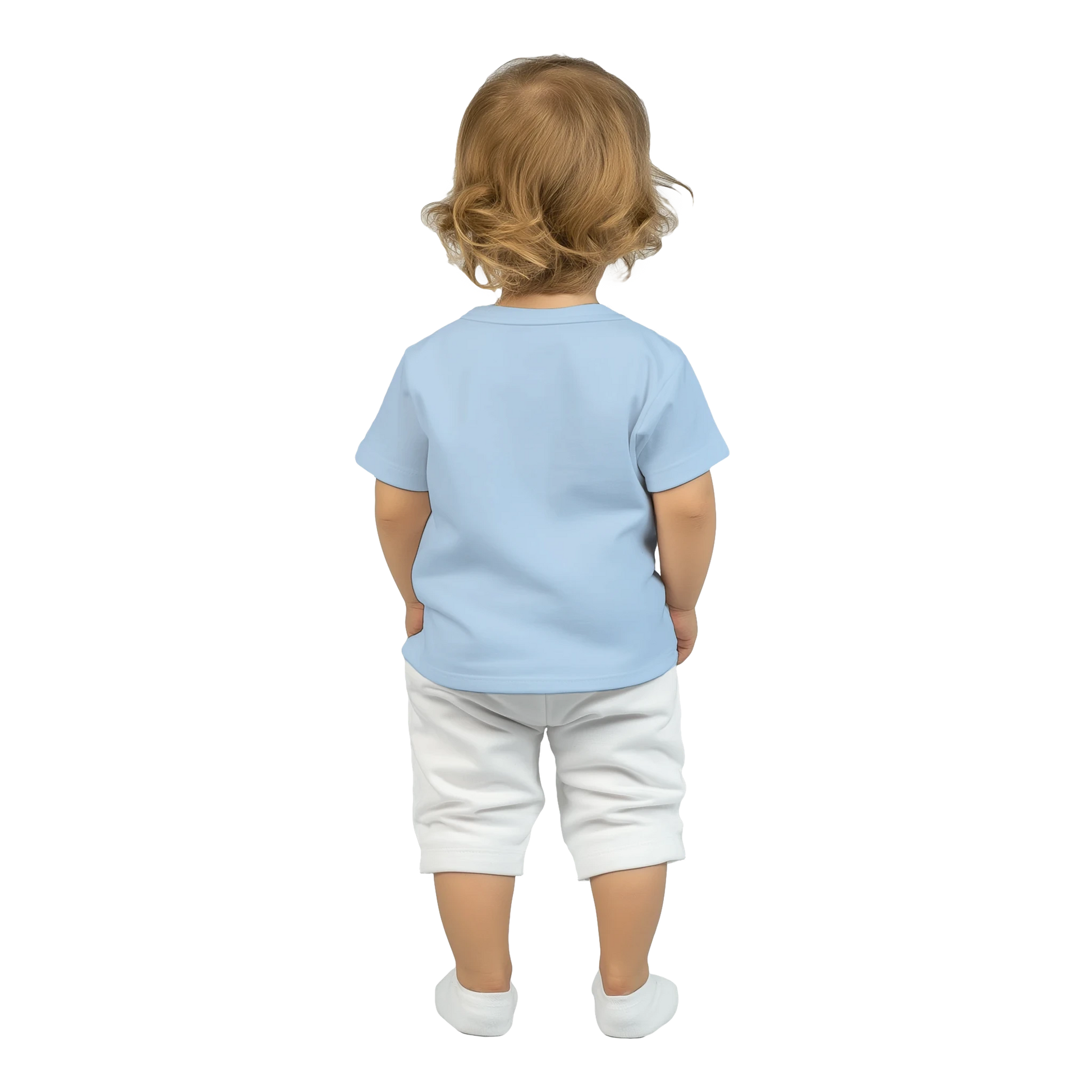 Rogue Duo baby t-shirt in featuring gaming-inspired Snack Thief design for toddlers