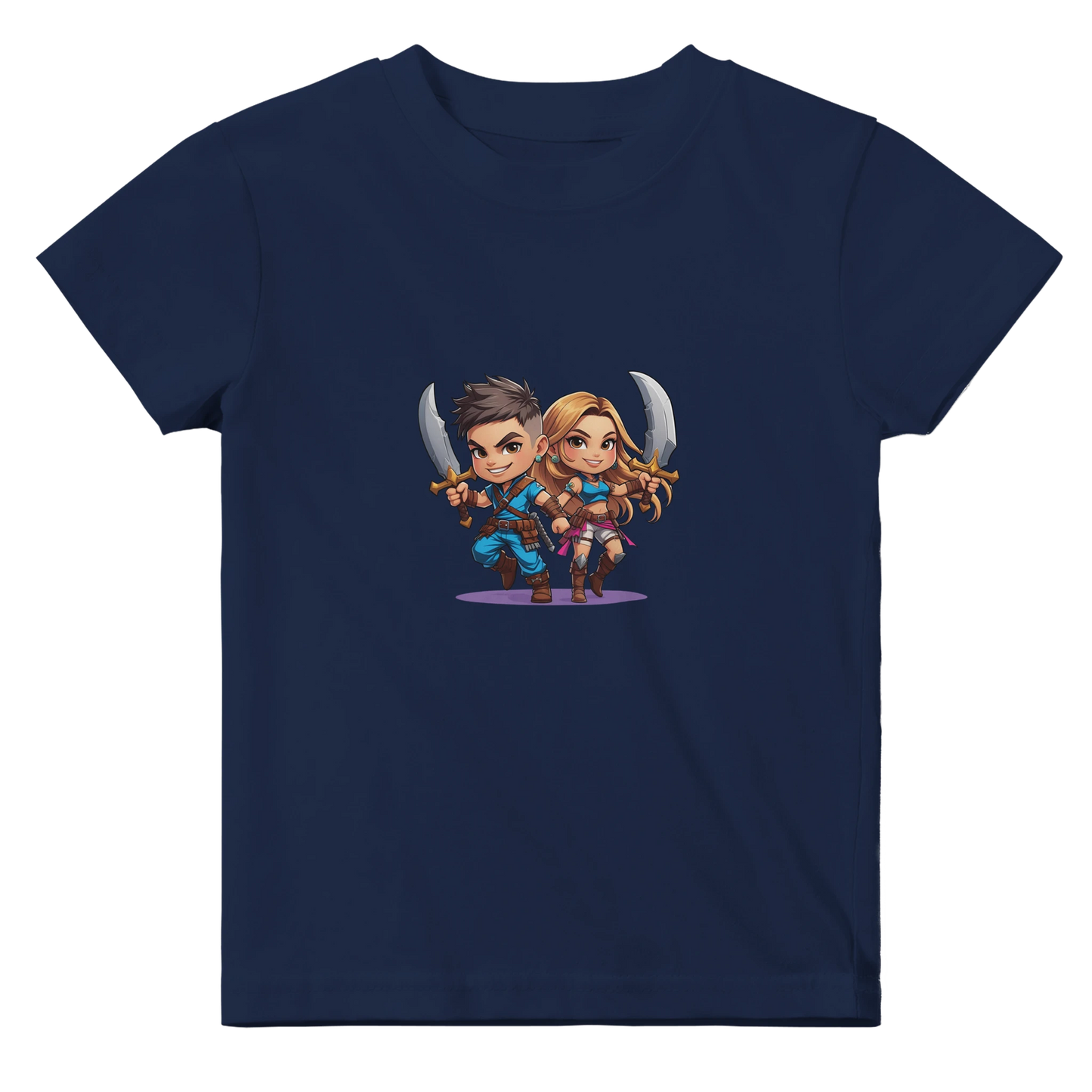 Rogue Duo Lvl 1 Snack Thief t-shirt with gaming-themed design